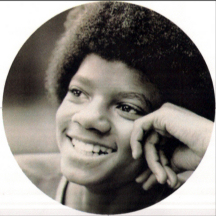 happy young Michael Jackson