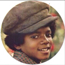 boyhood image of Michael Jackson in a groovy hat