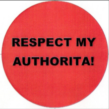 Respect my authorita!