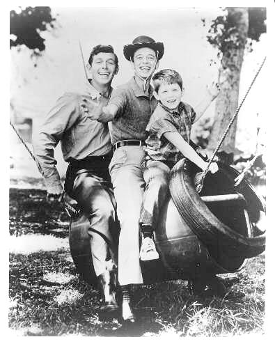 Andy Griffith, Don Knotts and Ronnie Howard