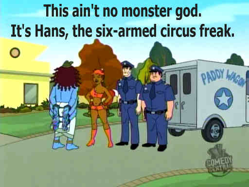 Hans, the six-armed circus freak - Drawn Together picture