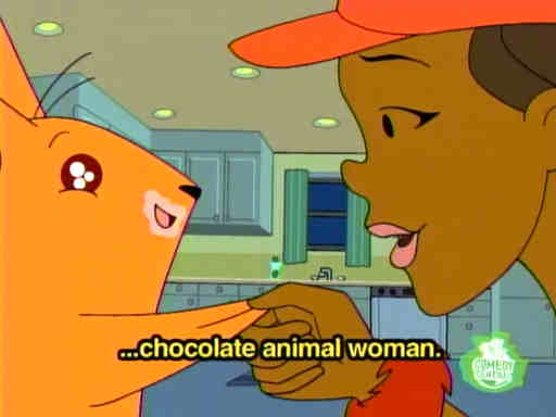 chocolate animal woman - Drawn Together picture