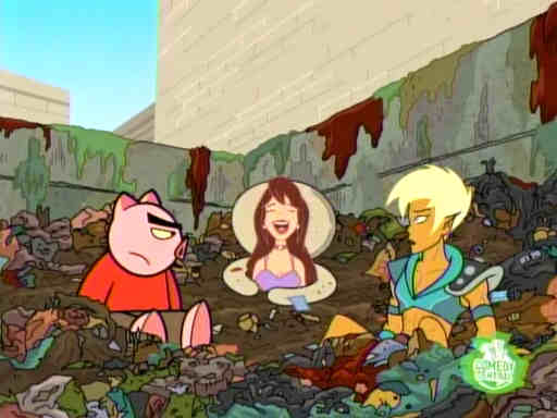 Spanky Ham, evil Princess Clara, and Xandir P Whifflebottom