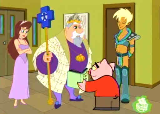 King of Insurance, Princess Clara, Spanky Ham and Xandir P. Whifflebottom, Drawn Together image