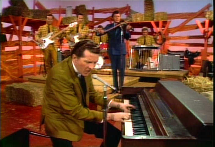 Jerry Lee Lewis rocking out