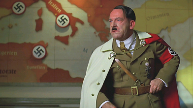 Martin Wuttke as Adolf Hitler in Inglourious Basterds