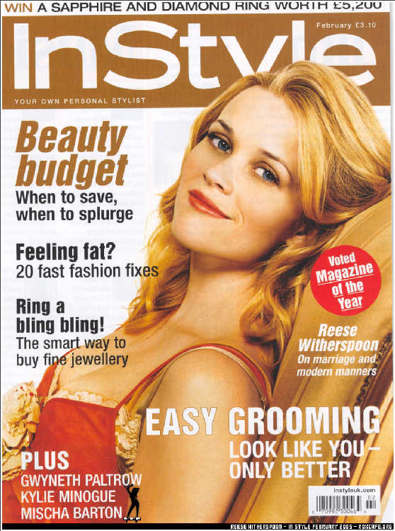 InStyle magazine, Reese Witherspoon cover