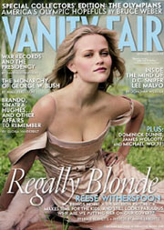 Reese Witherspoon Vanity Fair magazine cover