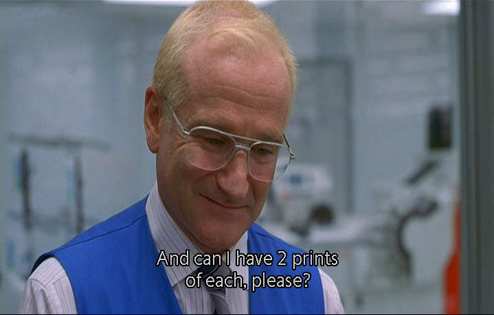 Robin Williams as Sy Parrish in One Hour Photo, 2002