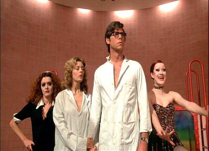 Patricia Quinn, Susan Sarandon, Barry Bostwick and Nell Campbell