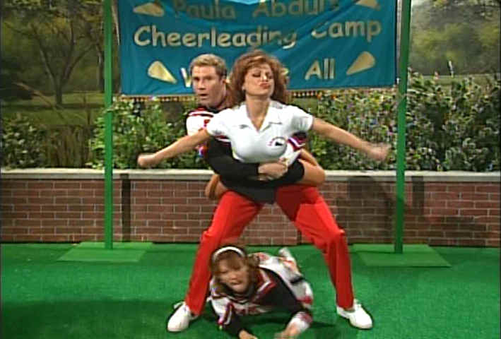 Will ferrell and cheri oteri as the spartan cheerleaders. 