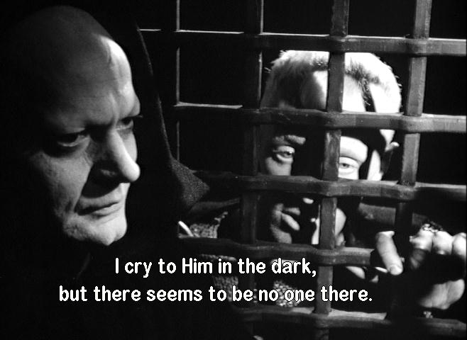 Max von Sydow and Bengt Ekerot in The Seventh Seal