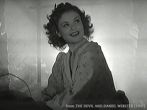 wicked Simone Simon in the 1941 film The Devil and Daniel Webster