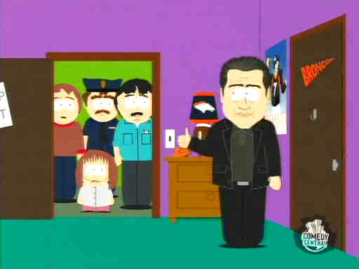 John Travolta South Park image