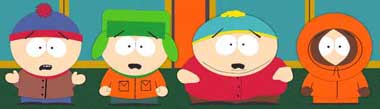 the principle South Park characters