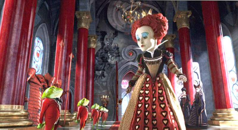 Helena Bonham Carter as Iracebeth the Red Queen