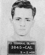 Young Charles Manson mugshot, 1956