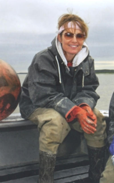 professional fisherman Sarah Palin
