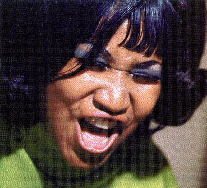 Aretha Franklin is beautiful and powerful