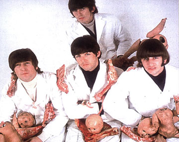 The Beatles butcher cover photo session
