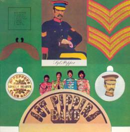 Sgt Pepper album inset toy cutouts