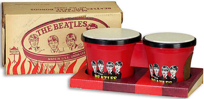 Beatles bongo drums