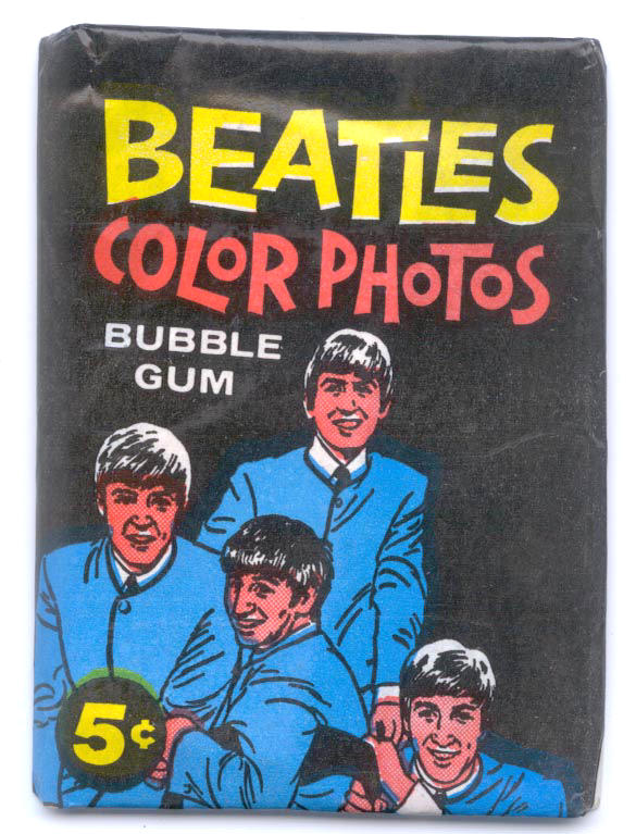 Beatles bubble gum cards