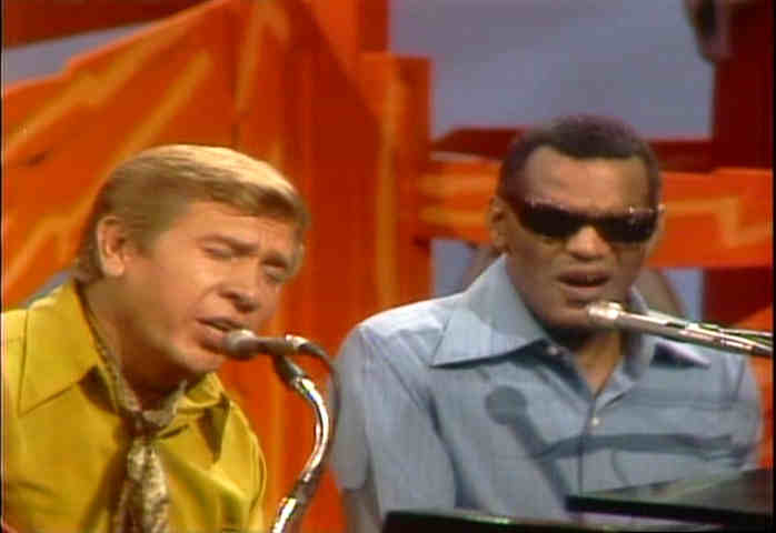 Buck Owens and Ray Charles sing "Cryin' Time"