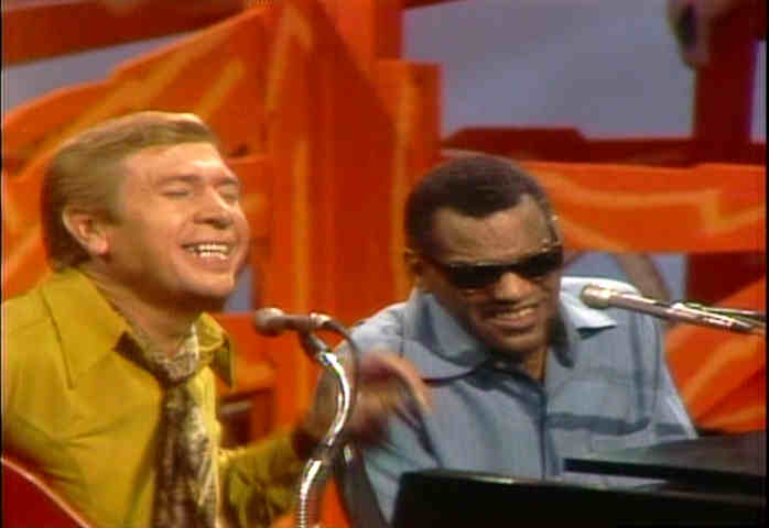 Buck Owens and Ray Charles in 1970