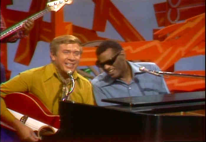 Buck Owens singing "Cryin' Time" with Ray Charles
