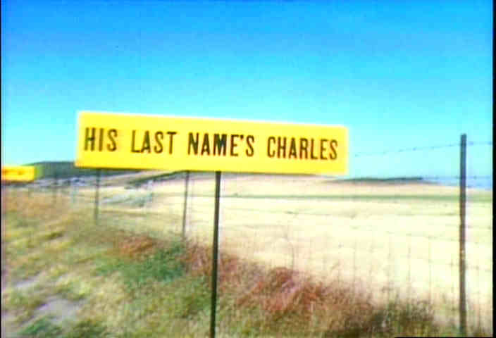 Hee Haw Burma Shave signs for Ray Charles