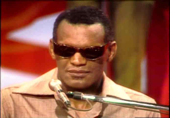 contemplative Ray Charles