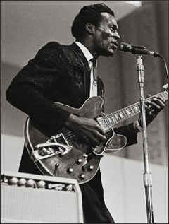 Prime Chuck Berry, brown eyed handsome man
