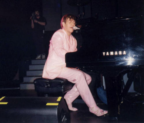 mature Elton John