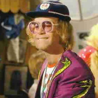goofy looking Elton John
