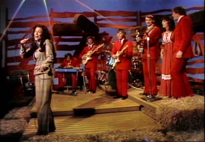 Loretta Lynn and her band