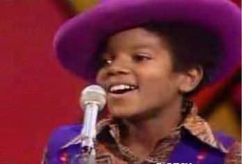 cute young Michael Jackson