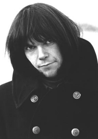 youthful Neil Young image