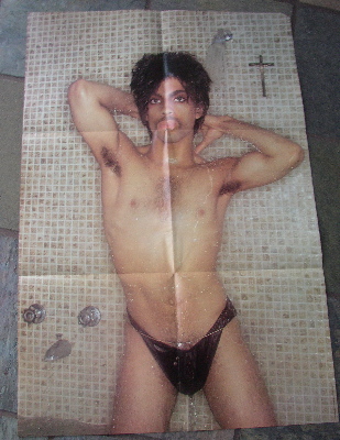 Prince in the shower - not gay enough