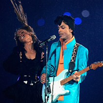 Prince Rogers Nelson performing at Super Bowl XLI, 2007 picture