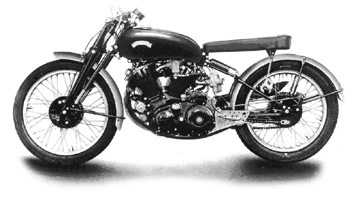 the Vincent Black Lightning 1948-1955