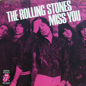 Rolling Stones "Miss You" single