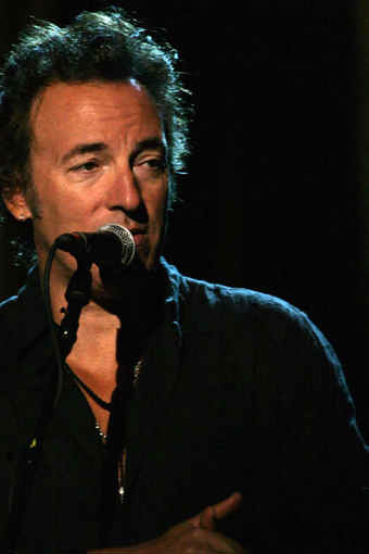 Bruce Springsteen closeup