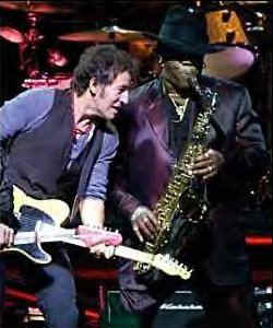 Bruce Springsteen and Clarence Clemmons