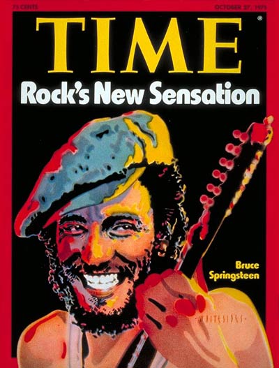 Bruce Springsteen Time magazine cover