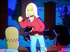 Tom Petty on the Simpsons