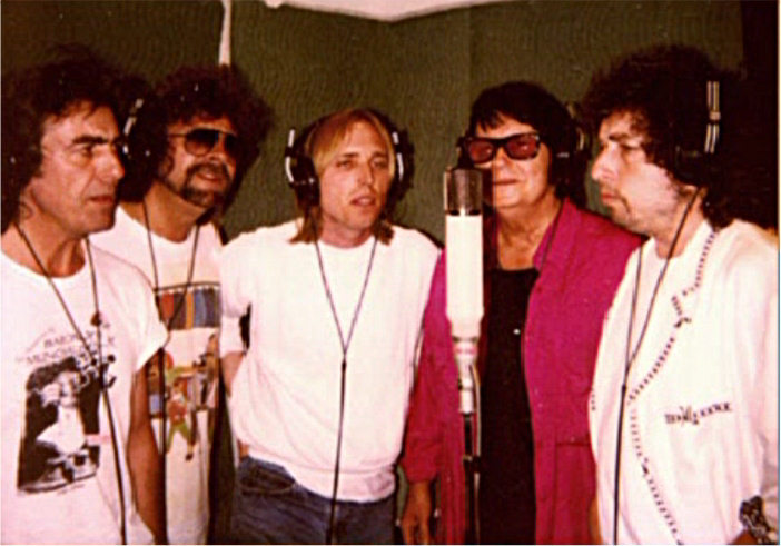 The Traveling Wilburys - George Harrison, Jeff Lynne, Tom Petty, Roy Orbison, Bob Dylan